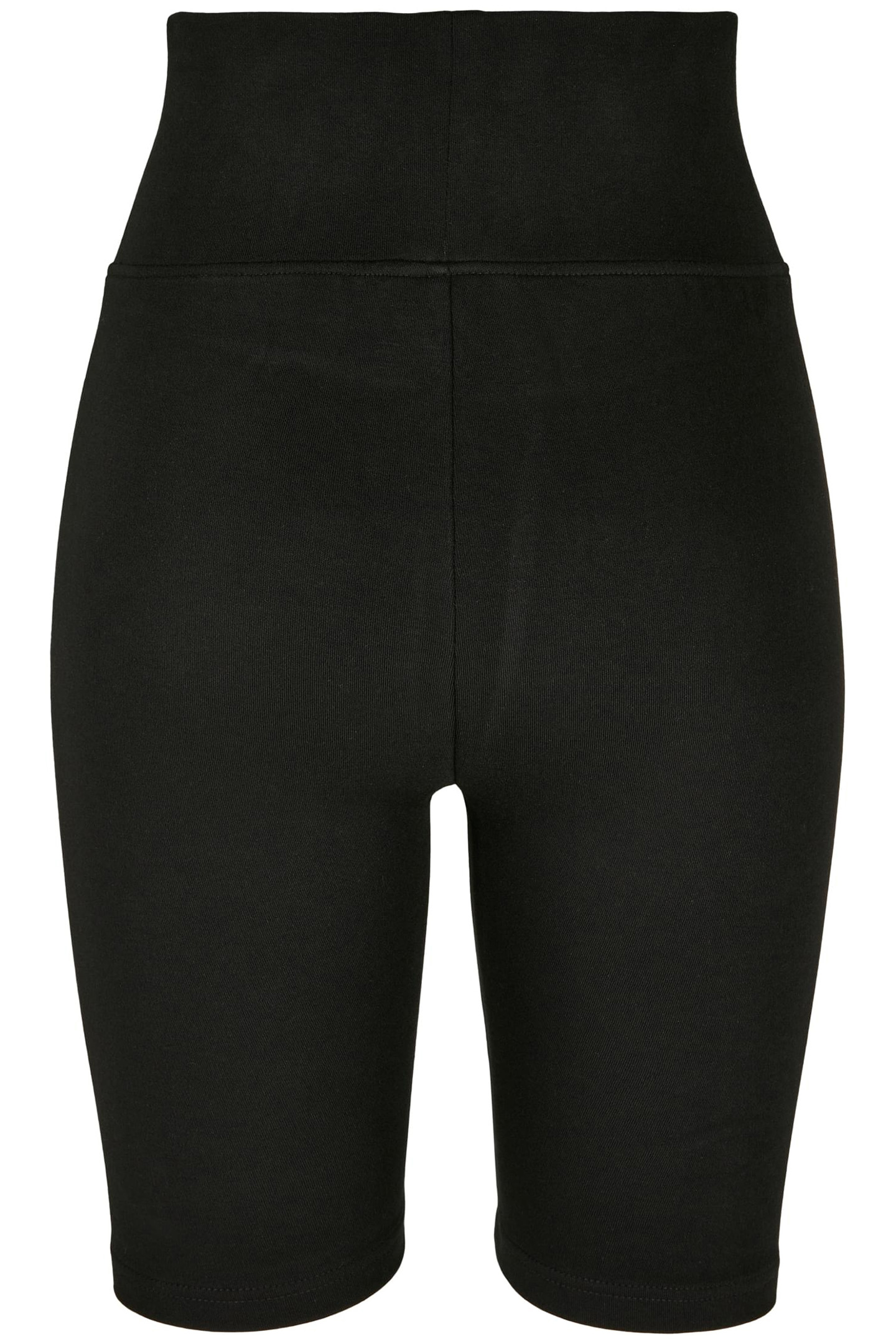 LADIES HIGH WAIST CYCLE SHORTS BLACK 3