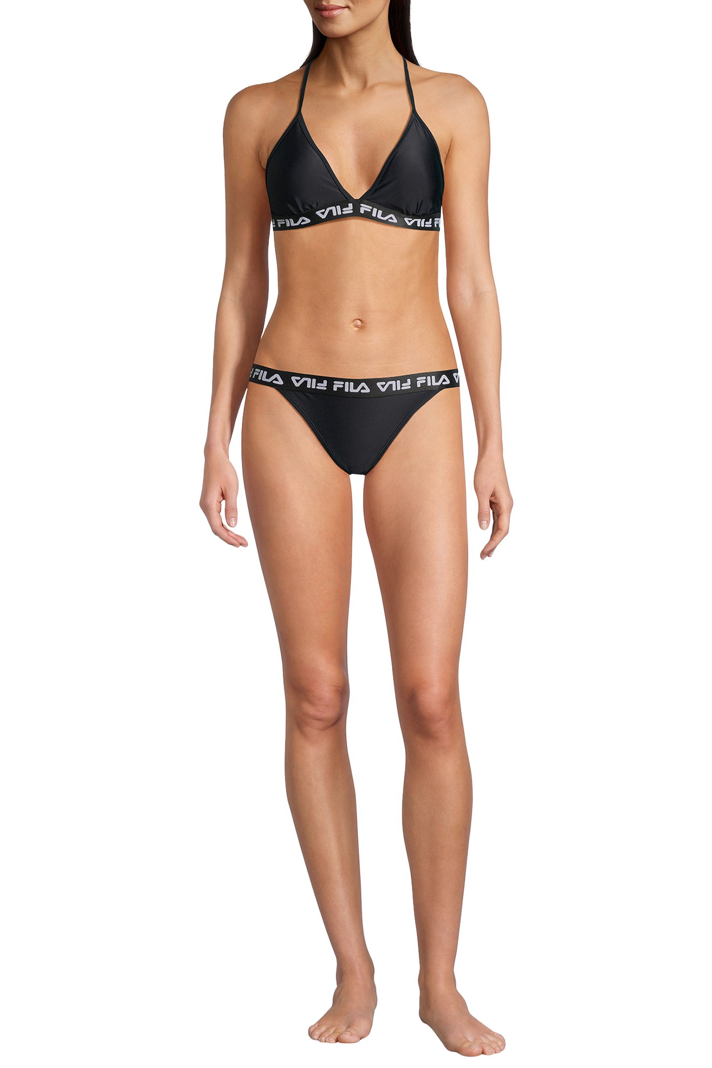 SPLIT TRIANGLE BIKINI BLACK 2