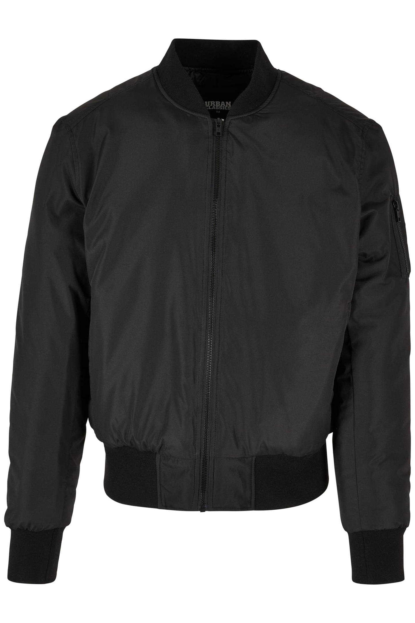 RECYCLED BASIC BOMBER JACKET BLACK by Urban Classics