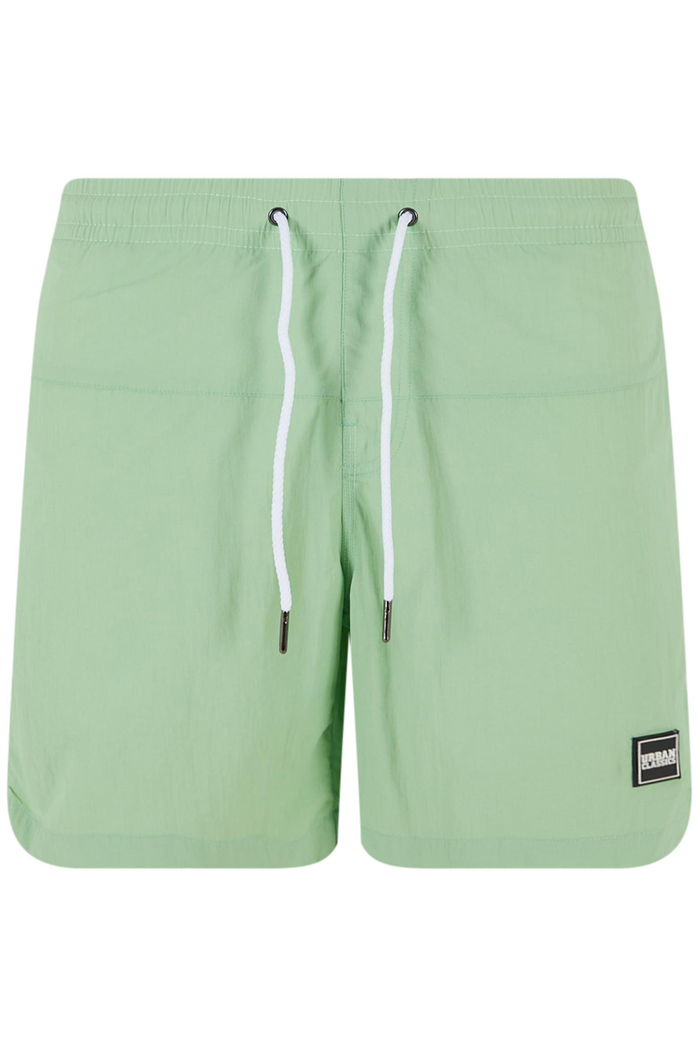 BLOCK SWIM SHORTS VINTAGEGREEN by Urban Classics