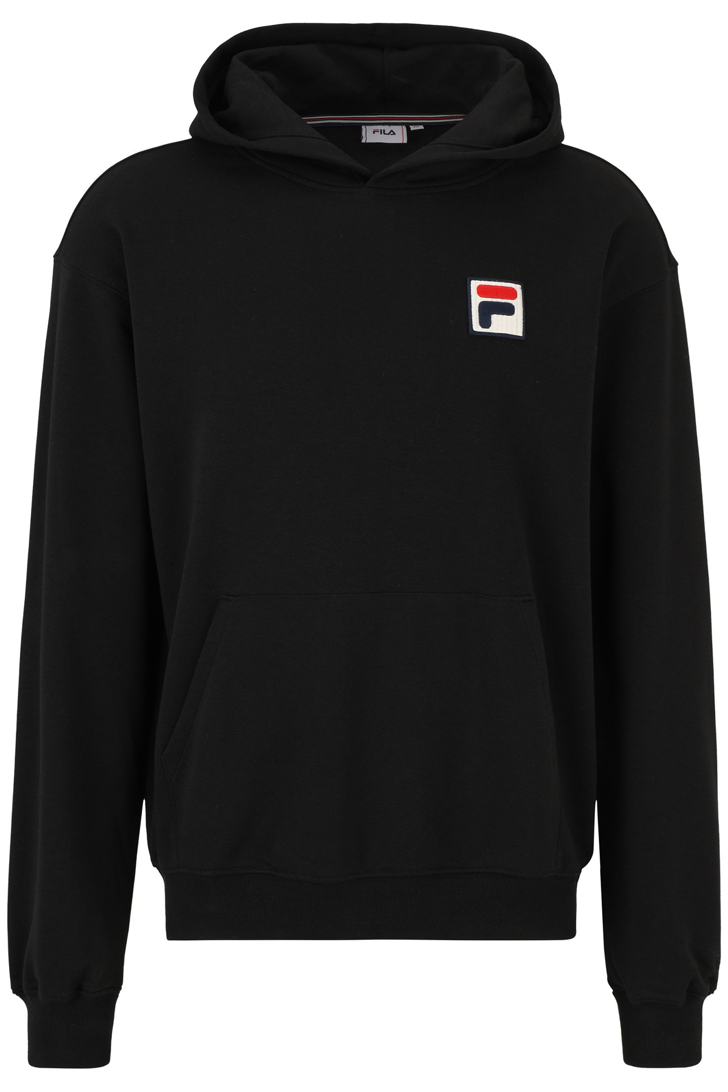 UNISEX BRACKNELL LOOSE HOODIE BLACK 4