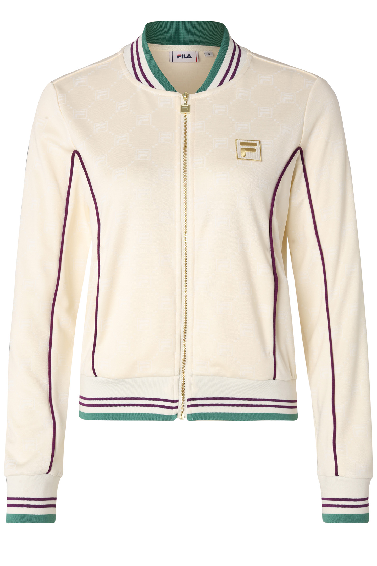 LAMIM TRACK JACKET ANTIQUE WHITE F-BOX MONOGRAM AOP 4