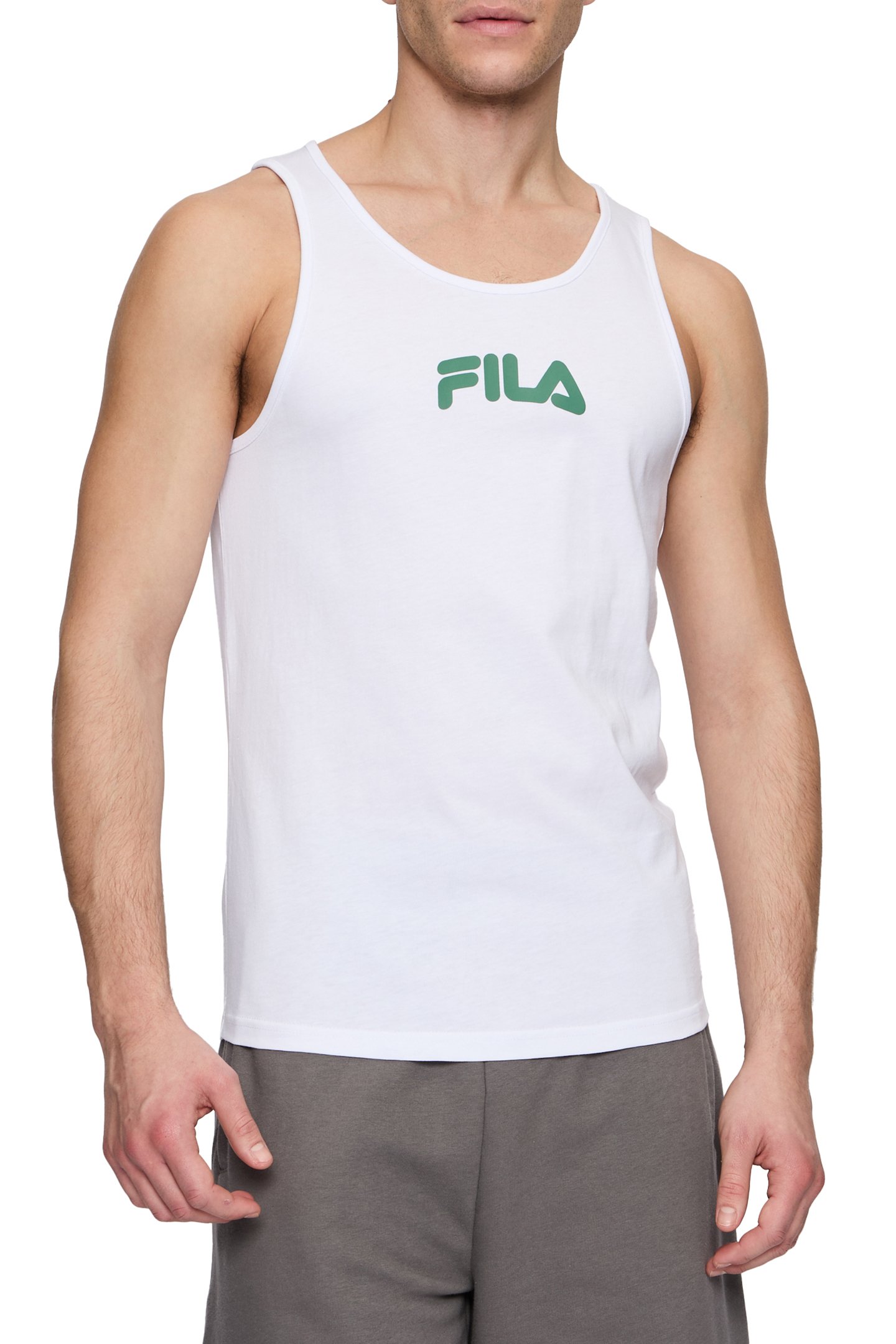 LIREY SLIM TANK TOP BRIGHT WHITE by FILA