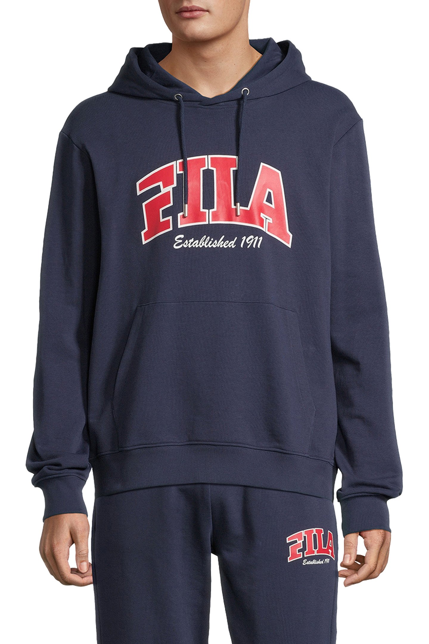 LANDEN REGULAR HOODIE BLACK IRIS 1