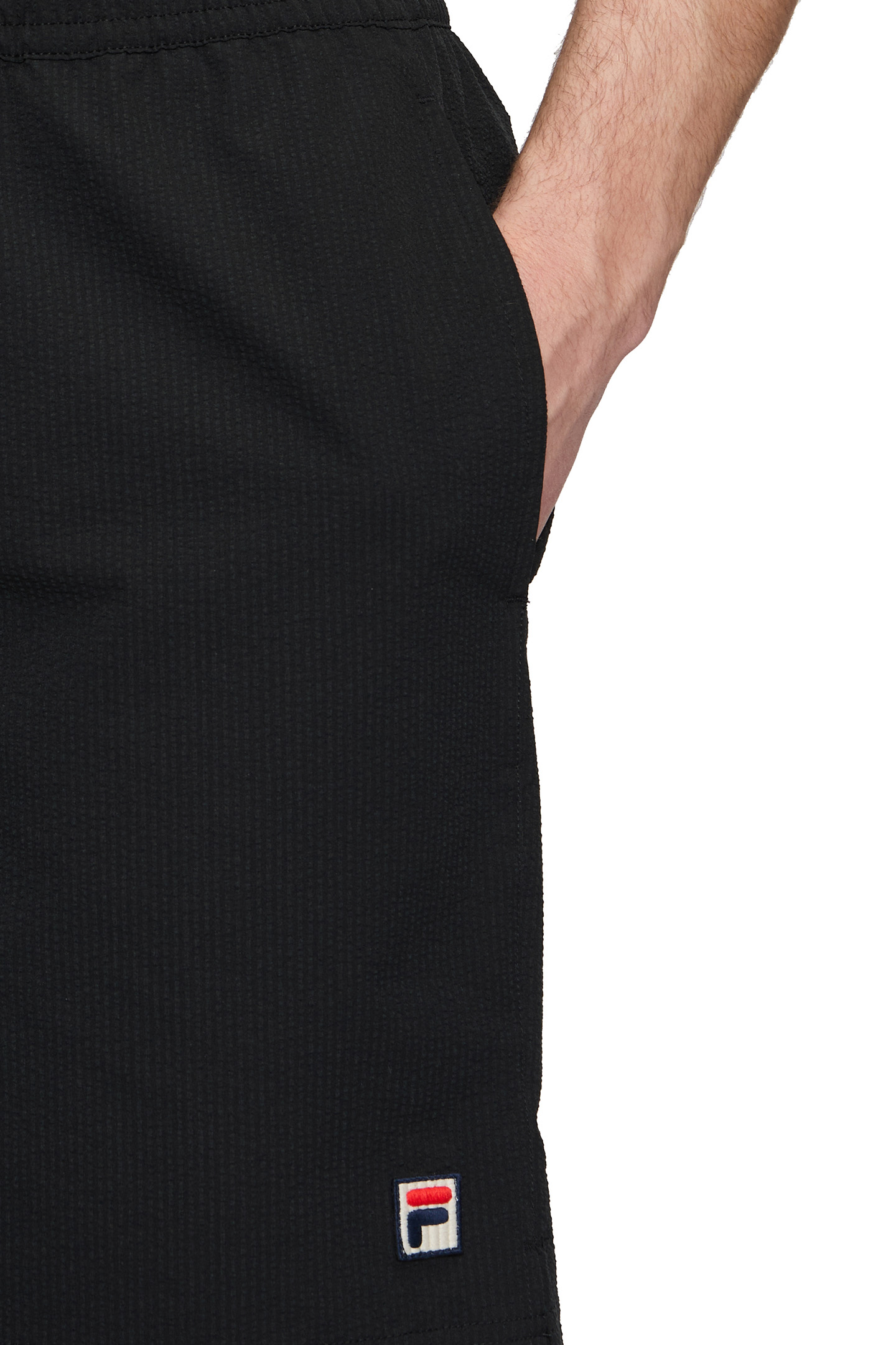 LURE LOOSE WOVEN SHORTS BLACK 7