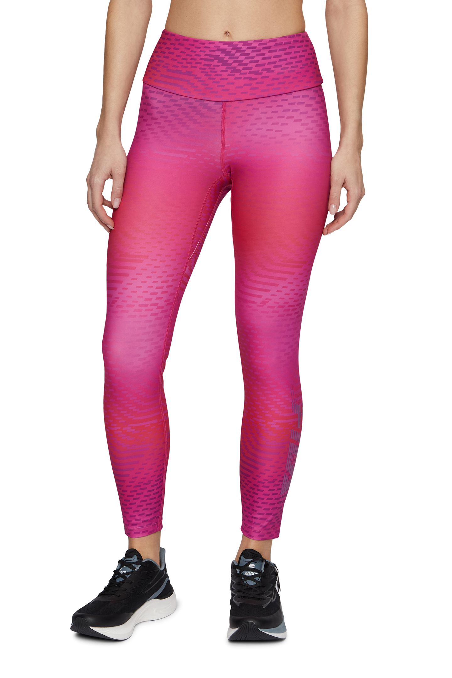 TIVISSA AOP HIGH WAIST 7/8 TIGHTS AZALEA SPEED FADING AOP 1