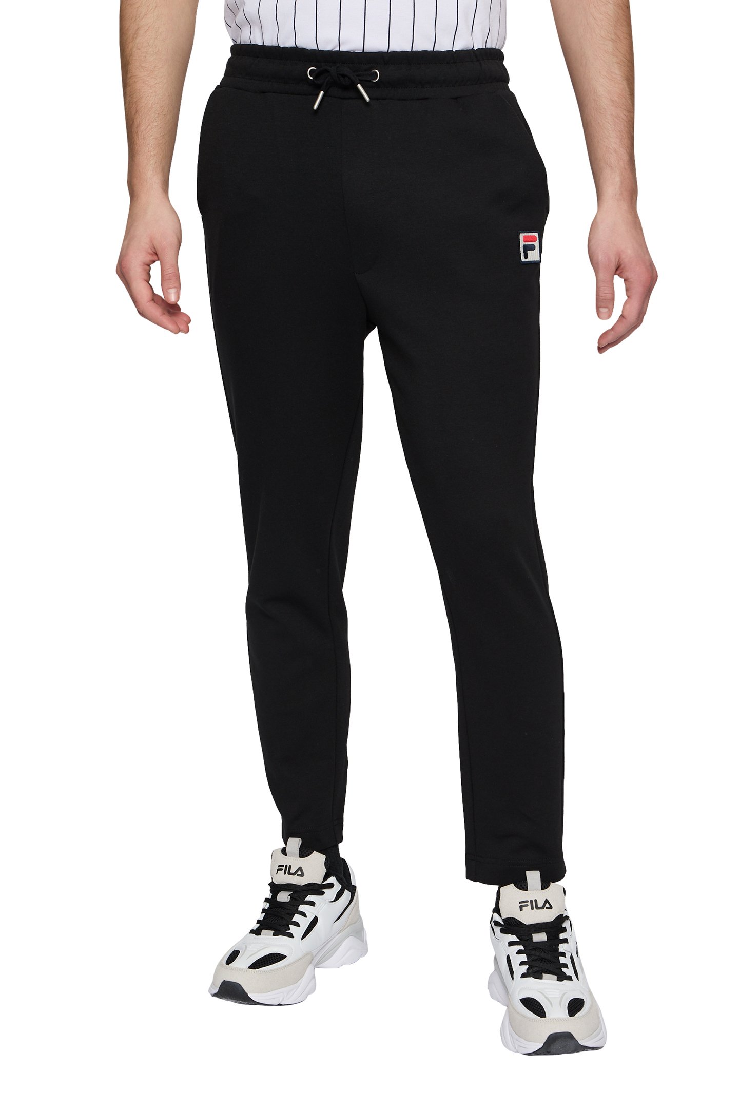LOBBES TAPERED PANTS BLACK 1