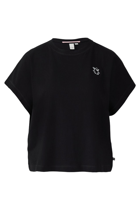 S.OLIVER-QS T-SHIRTS BLACK 4