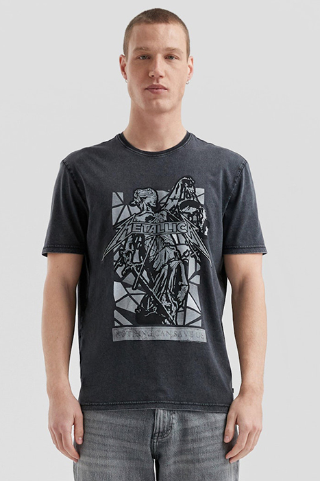 S.OLIVER-QS T-SHIRTS BLACK by s. Oliver