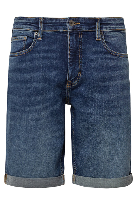 S.OLIVER-QS JEANS SHORTS BLUE DENIM 4