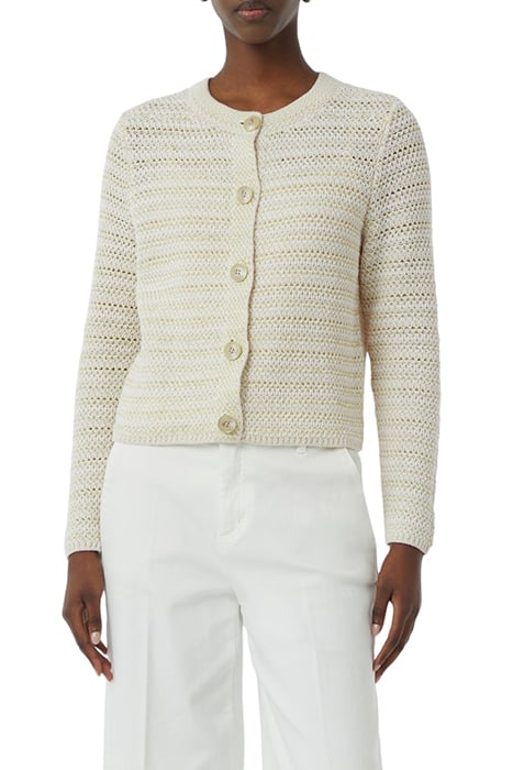 COMMA CARDIGAN WHITE by Comma