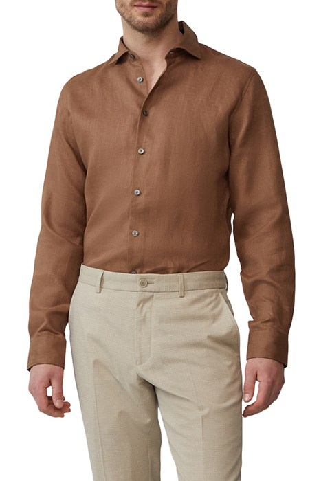 S.OLIVER SHIRTS BROWN by s. Oliver