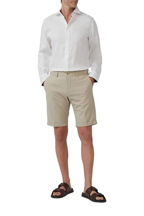 S.OLIVER SHORTS BROWN 2