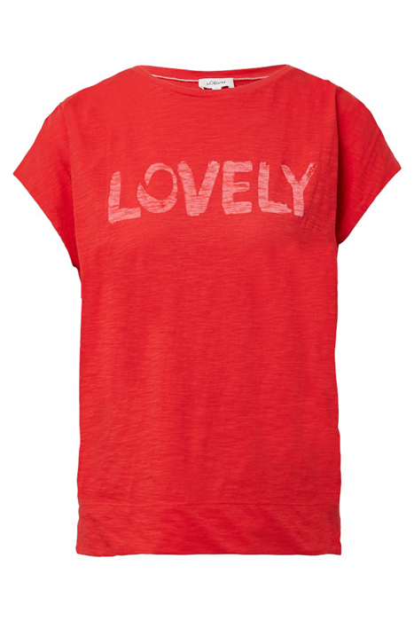 S.OLIVER T-SHIRTS RED 3