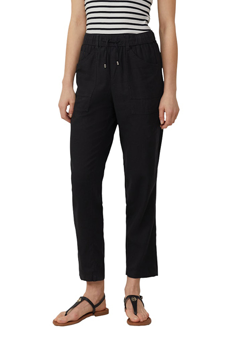 S.OLIVER PANTS BLACK 1