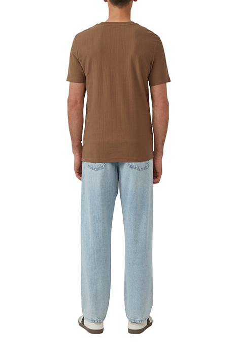 S.OLIVER T-SHIRTS BROWN 2