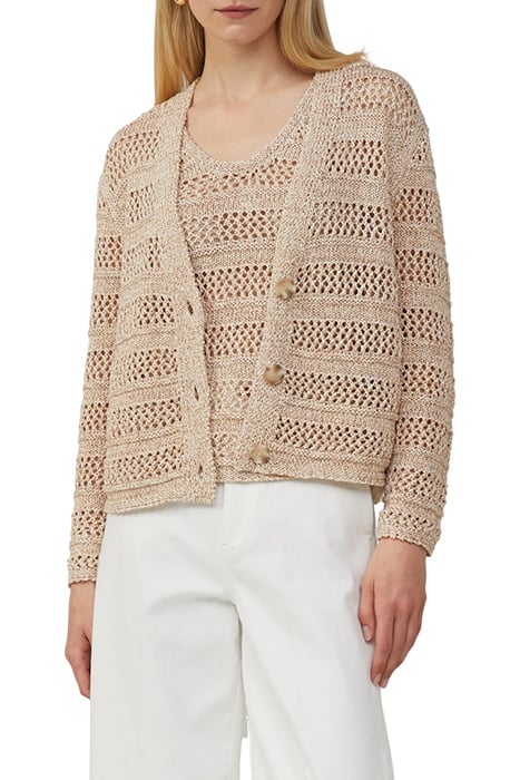 S.OLIVER CARDIGAN BROWN by s. Oliver