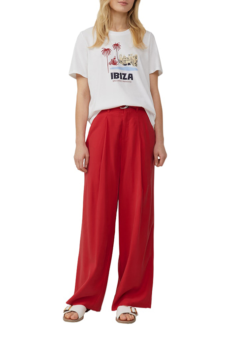 S.Oliver - T-Shirt Donna - Modello Base, Colore Classico - Cotone Morbido, Girocollo, Maniche Corte