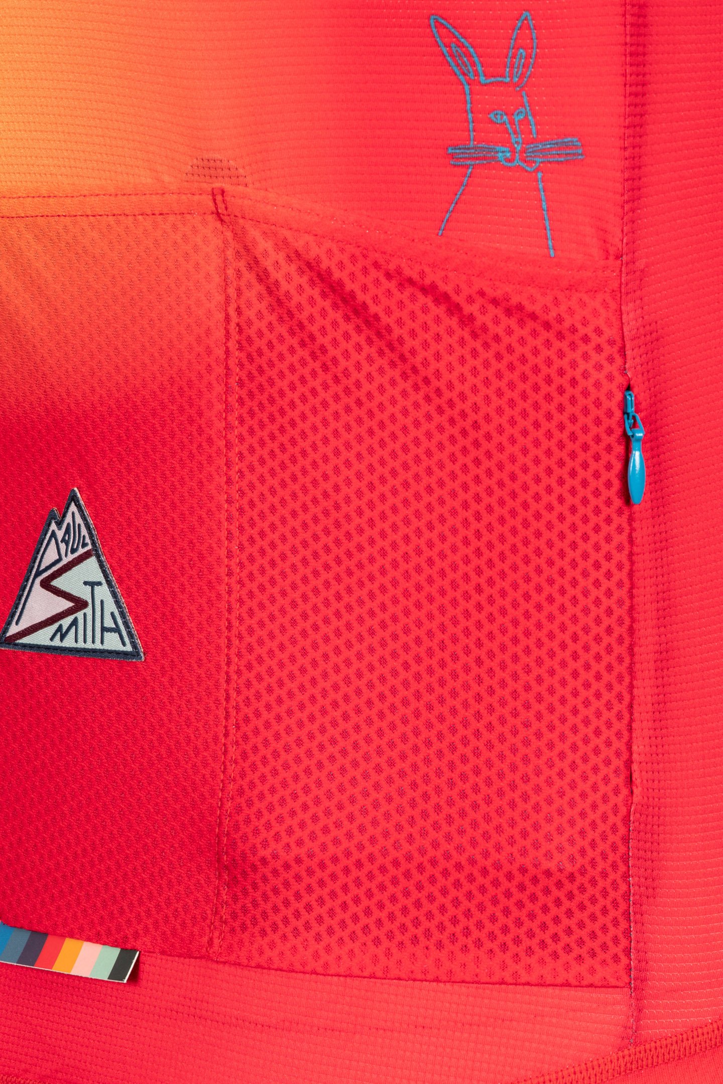 CYCLE JERSEY ARTIST FADE MULTI COLOURED 9