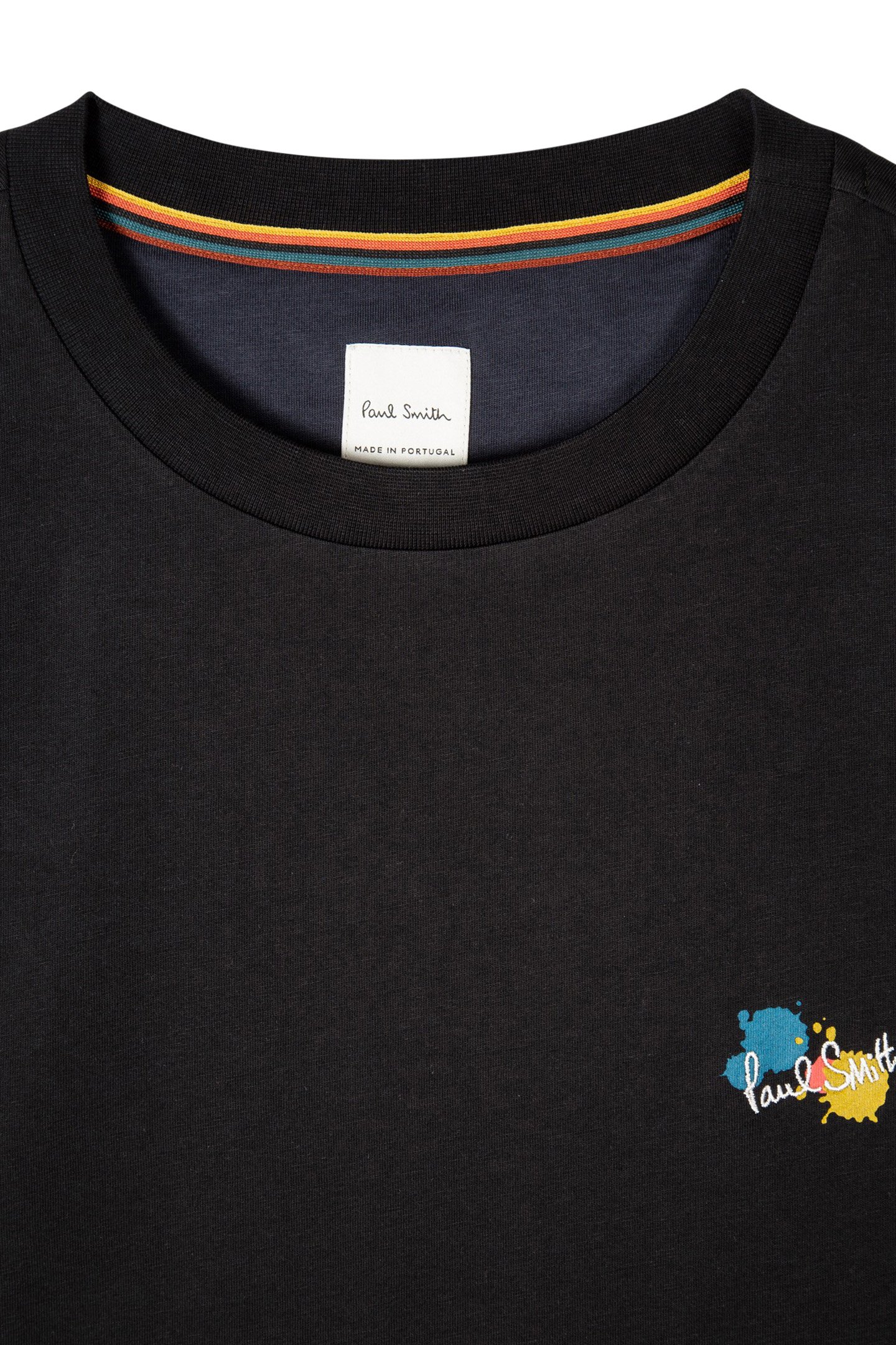 TSHIRT PAINT SPLATTER BLACK 5