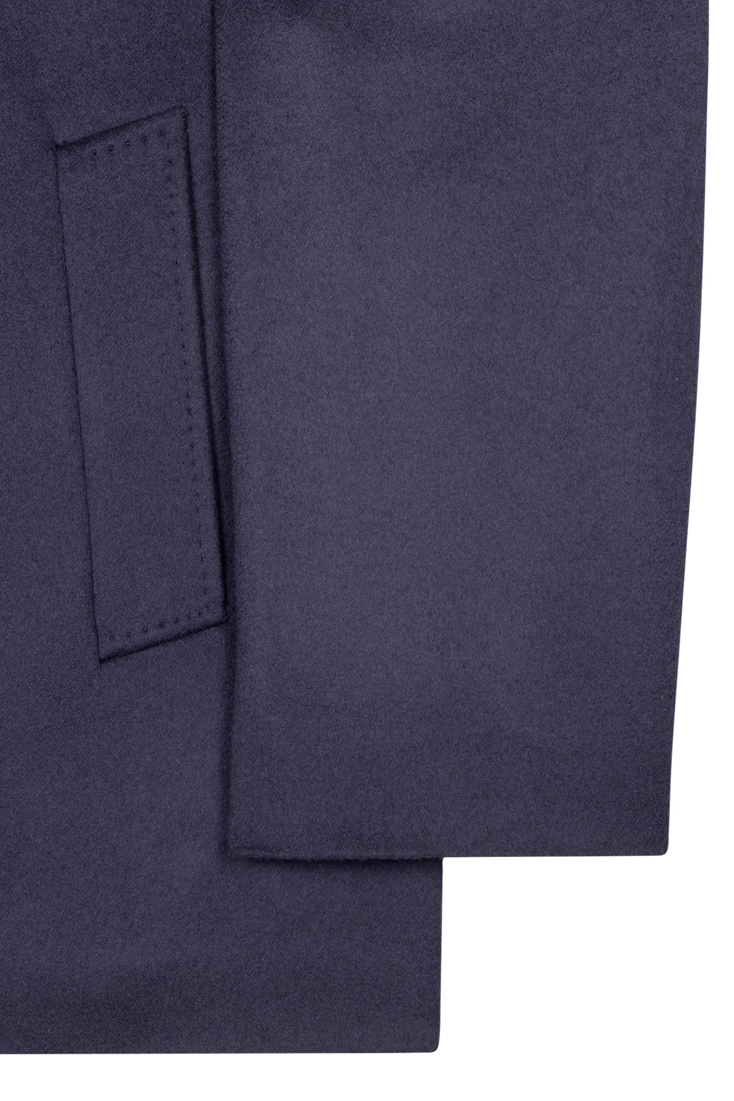 GENTS DB OVERCOAT PETROL BLUE 7