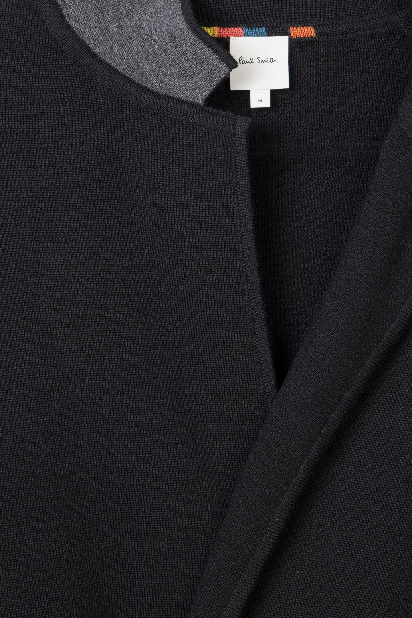 KNITTED DB JACKET BLACK 6