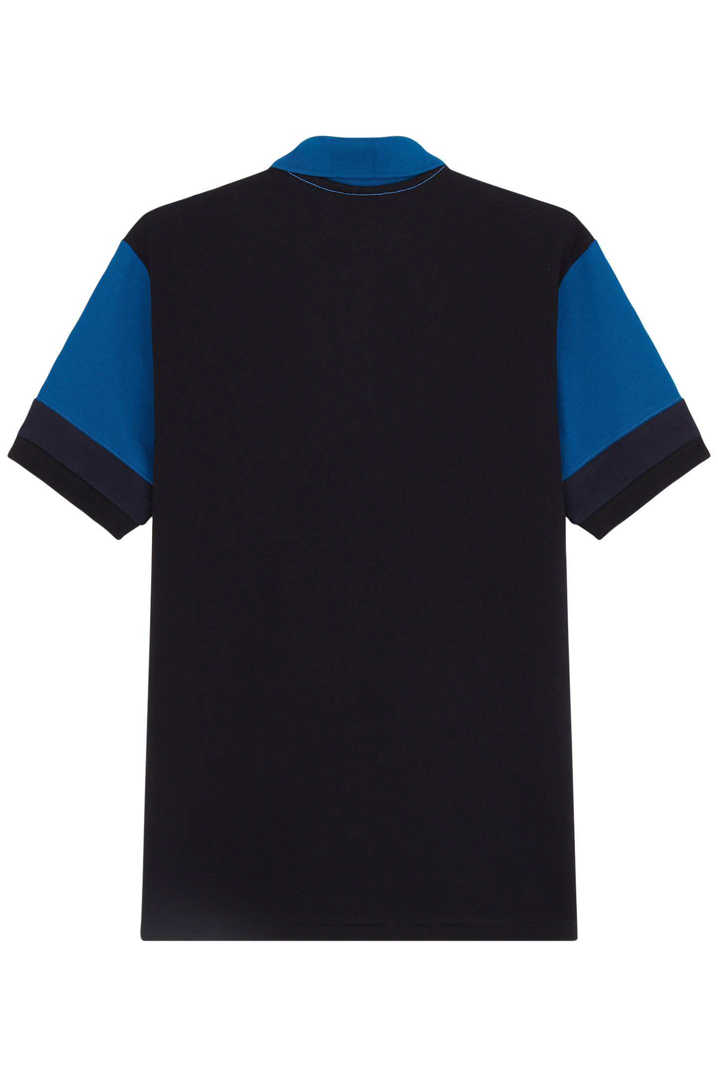 REG FIT SS POLO SHIRT ZEBRA COBALT BLUE 2