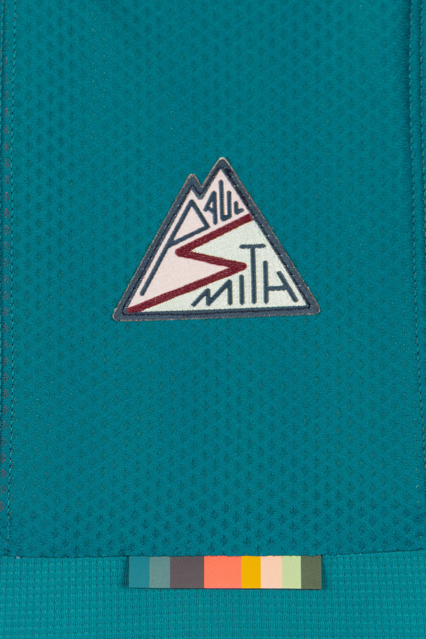 CYCLE JERSEY S/S ARTIST STRIPE PETROL GREEN 7