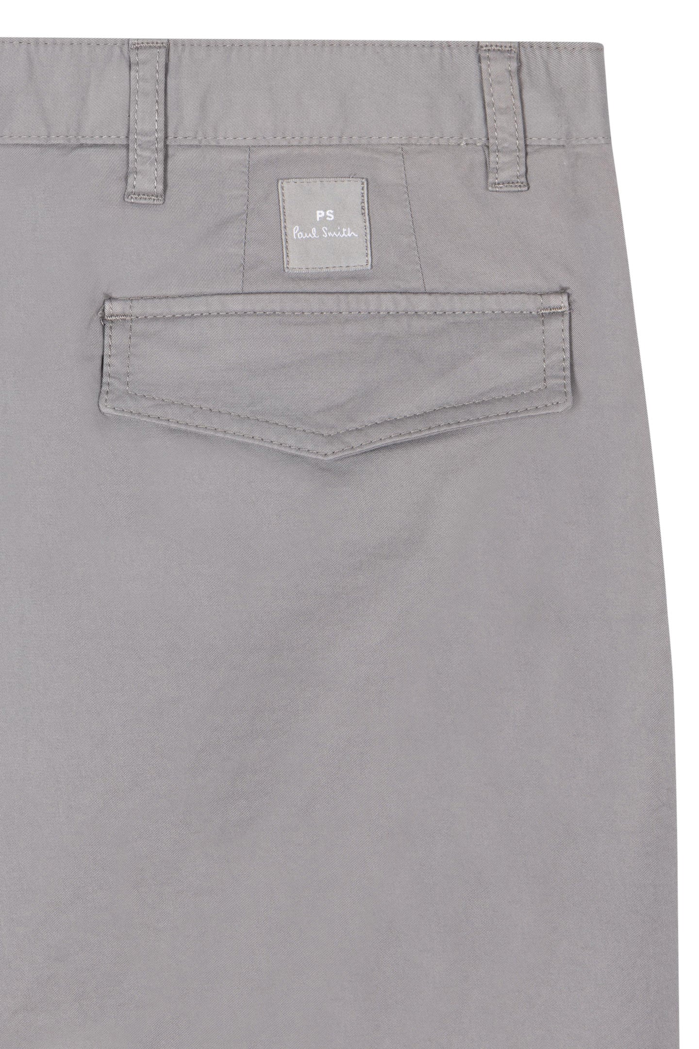 MENS TAPERED FIT STITCHED CHINO ANTHRACITE 5