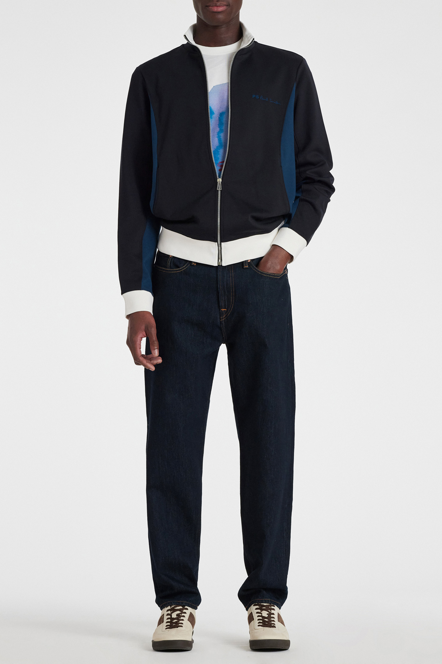 TAPERED FIT JEAN RINSE WASH 3