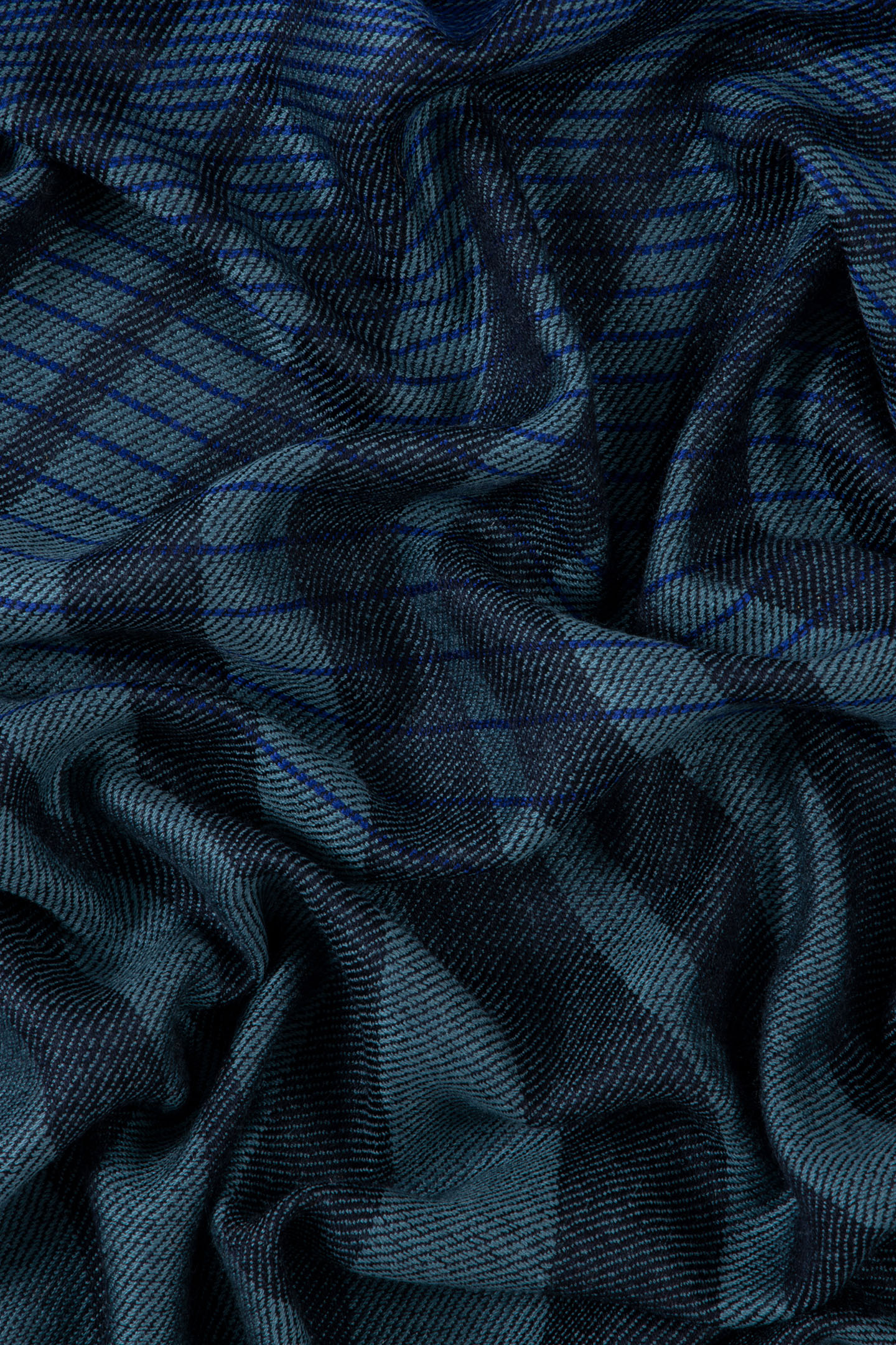 WOMEN SCARF SWIRL GRAD NAVY 4