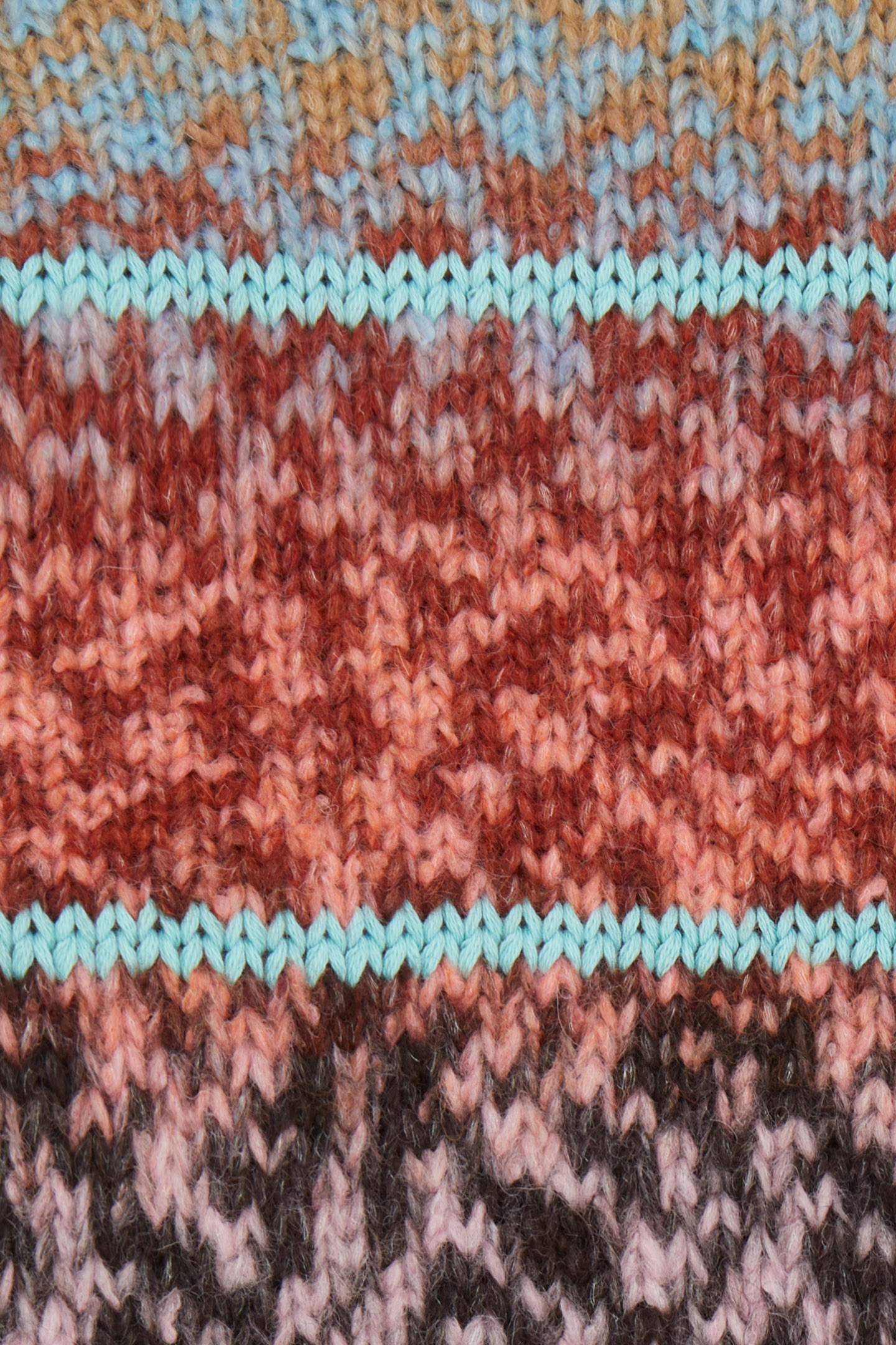 KNITTED SWEATER CREW NECK POWDER PINK 7