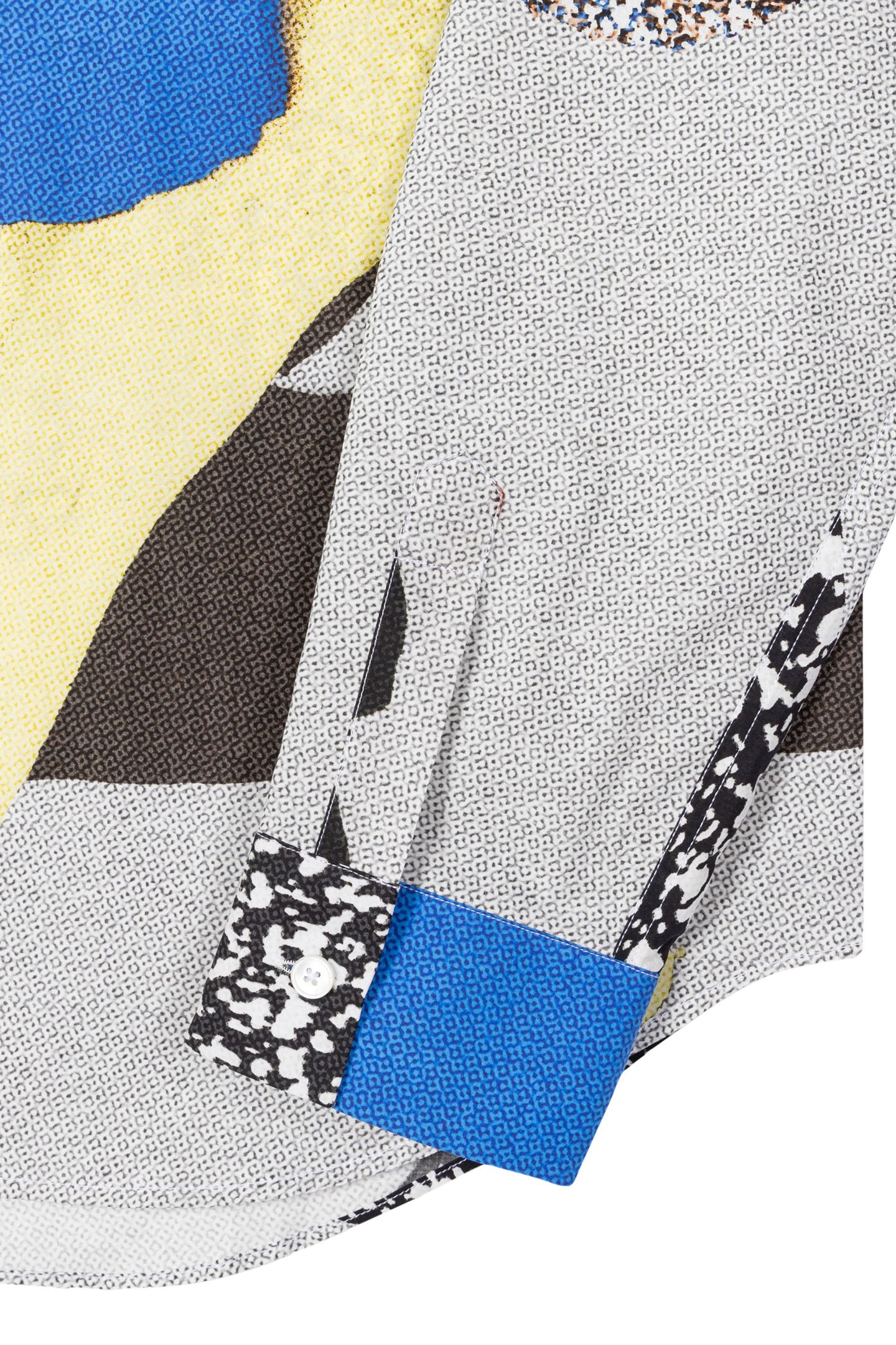 S/C REGULAR FIT SHIRT GREY 5