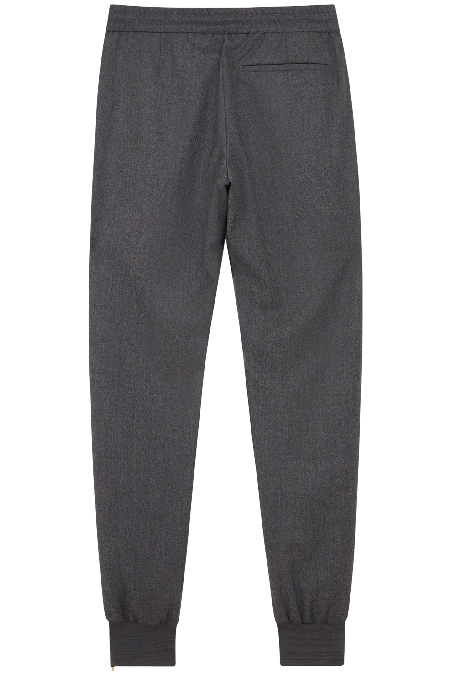 MENS DRAWCORD TROUSER GREY MELANGE 2