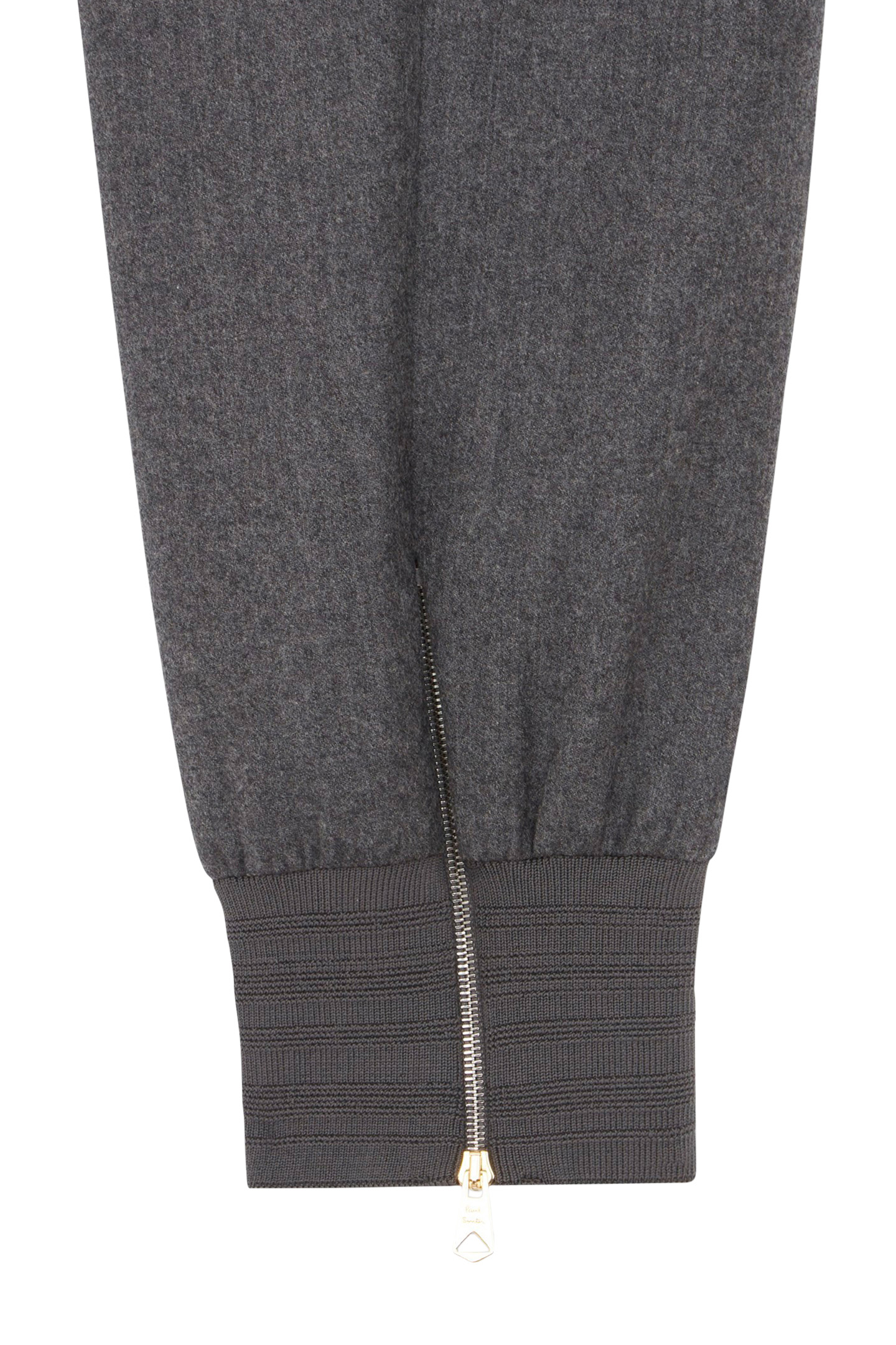 MENS DRAWCORD TROUSER GREY MELANGE 3