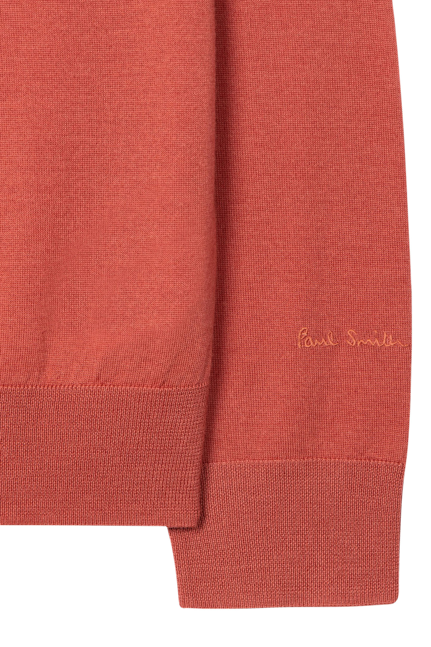 SWEATER CREW NECK CORAL RED 2