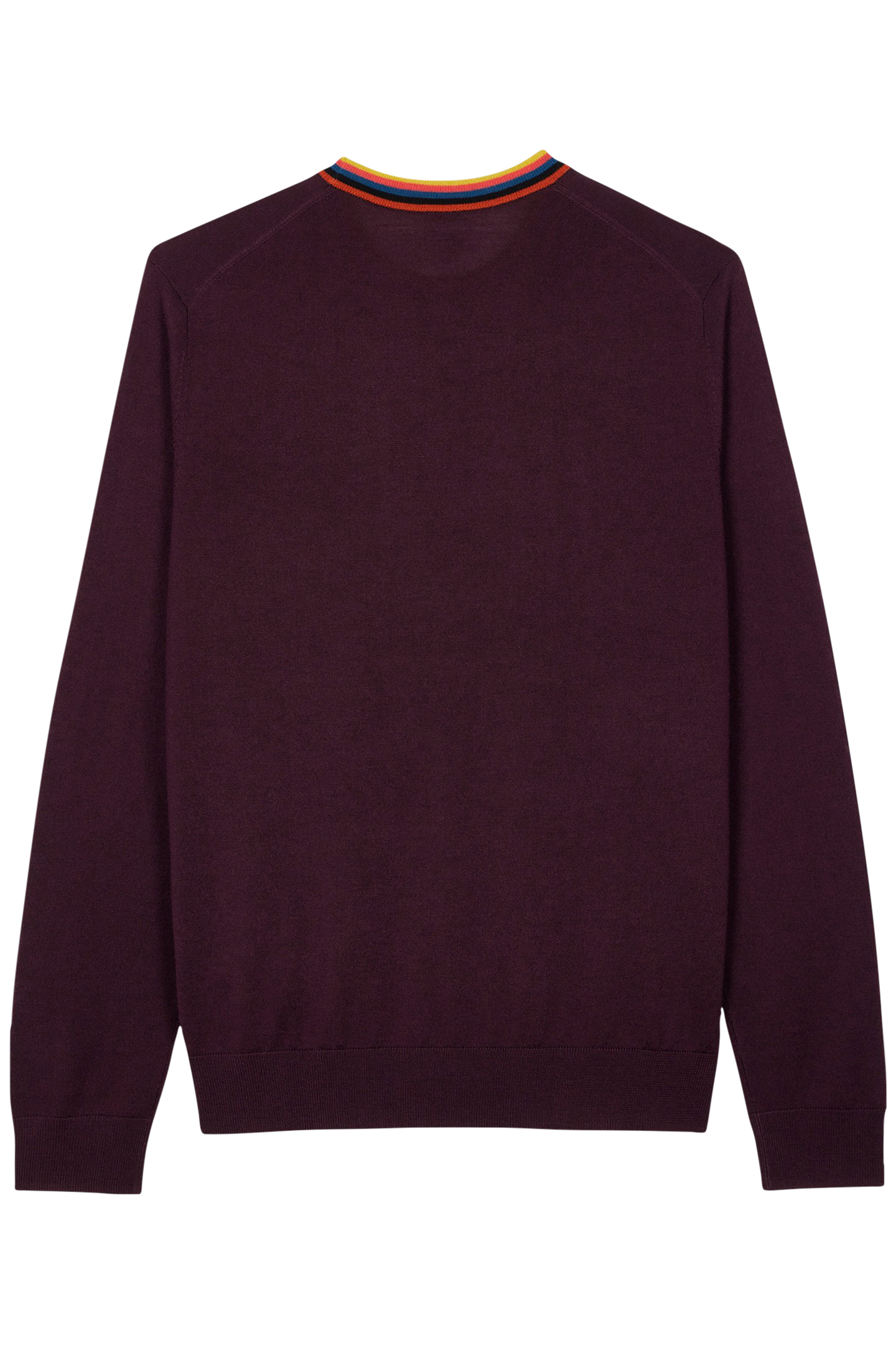 SWEATER CREW NECK BURGUNDY/BORDE 2