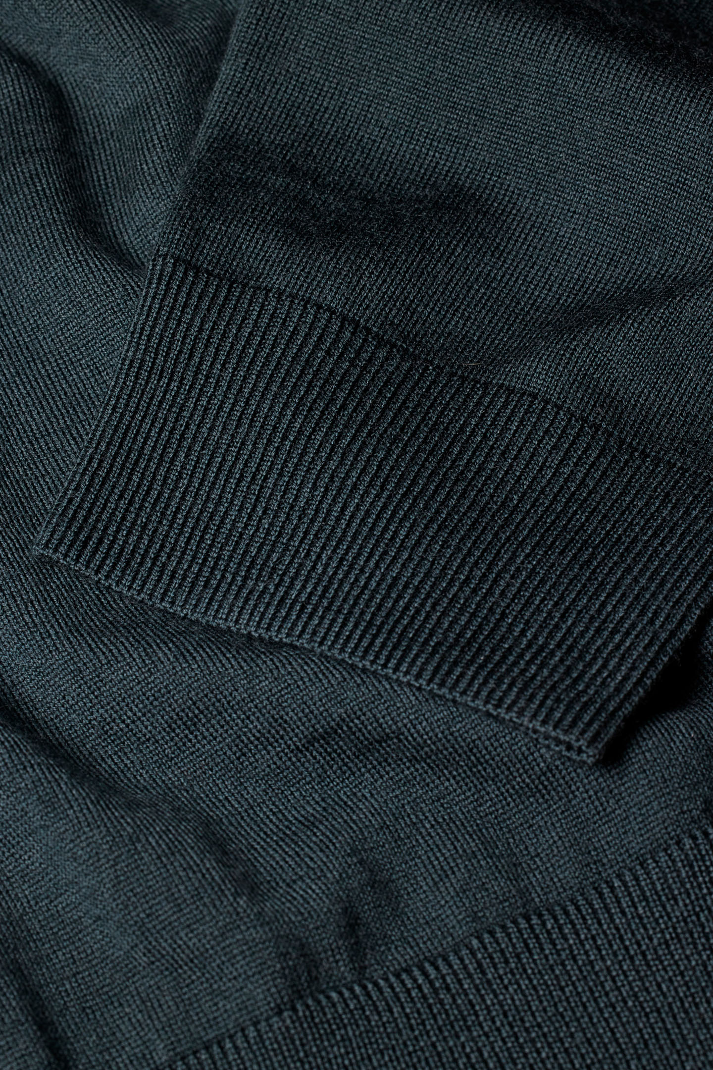 SWEATER CREW NECK PETROL GREEN 5