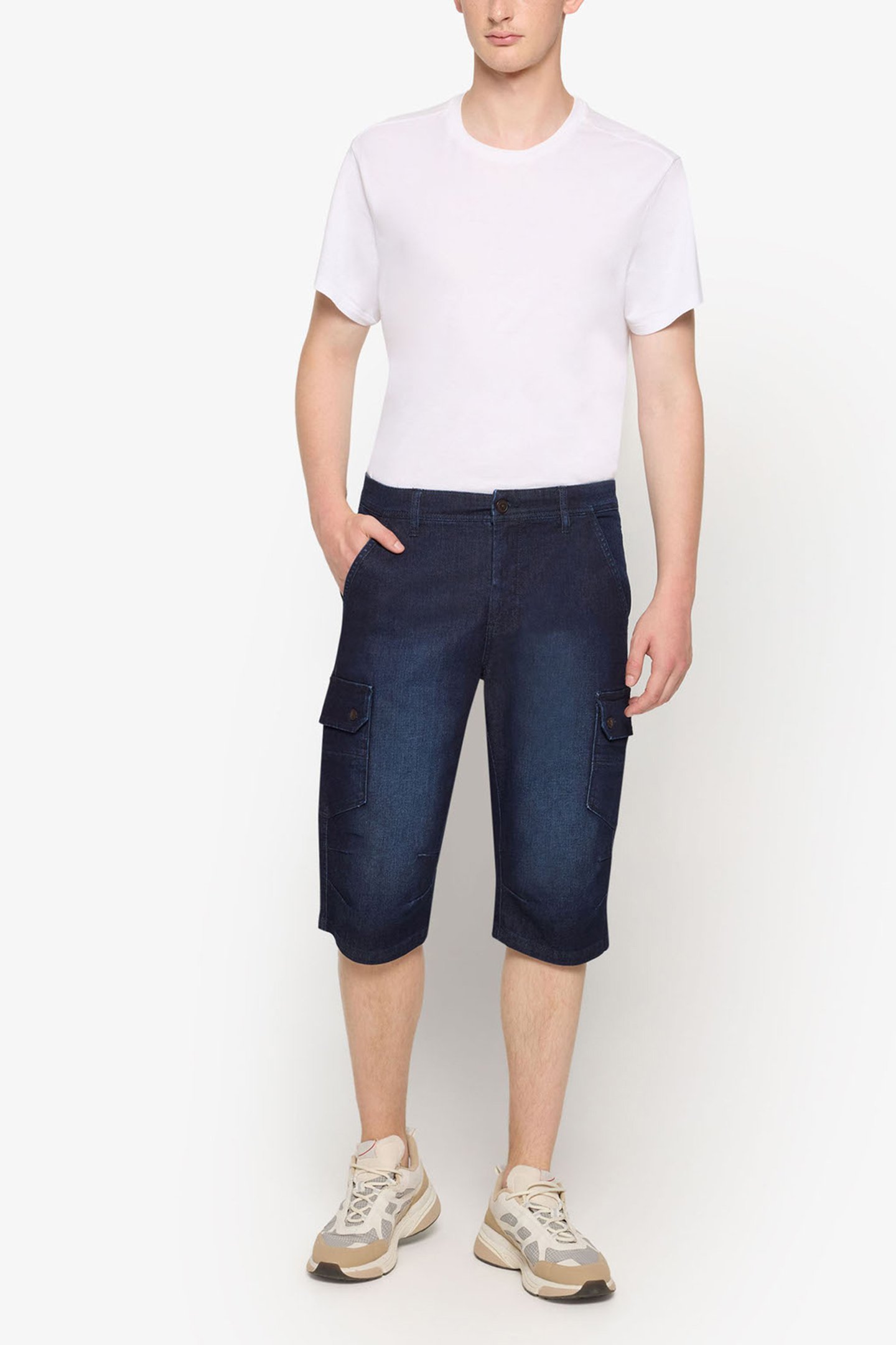 GERHARDTSI DENIM SHORTS RINSE DENIM 3