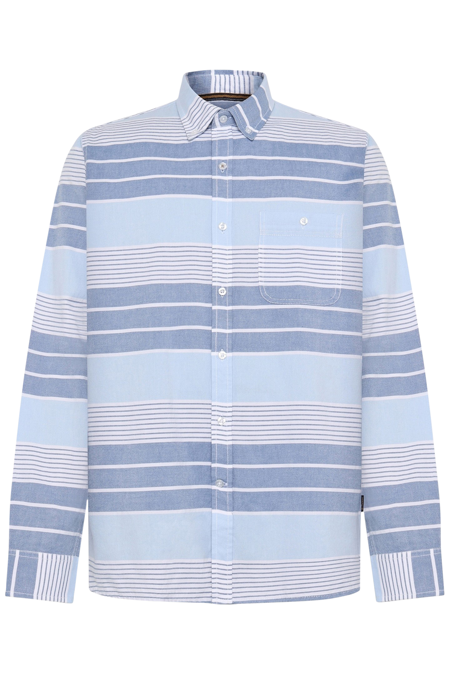 PACOSI OXFORD STRIPE BLUE PLACIDE 1