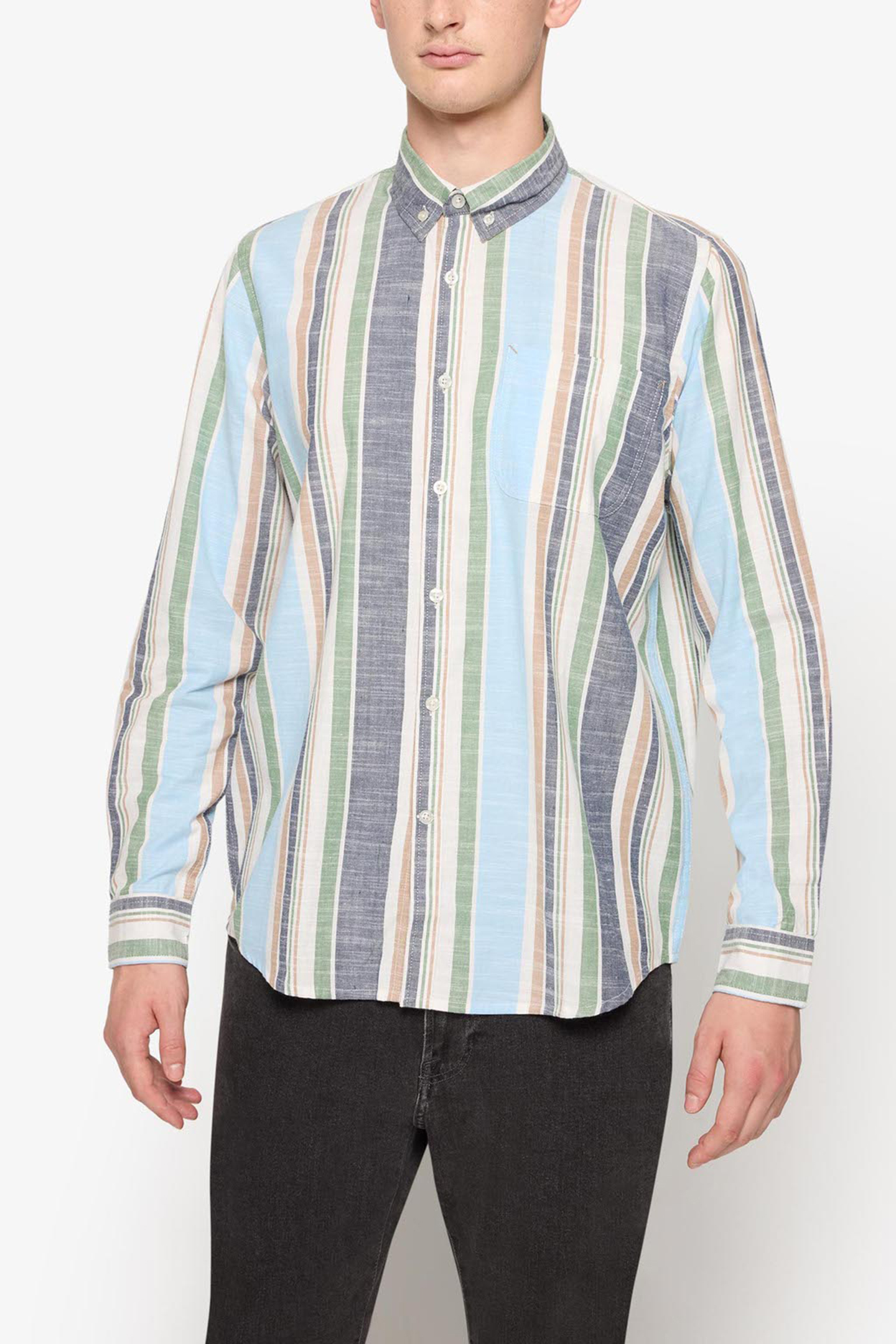 PILUSI STRIPE SOFT BLUE CAPTAIN 1