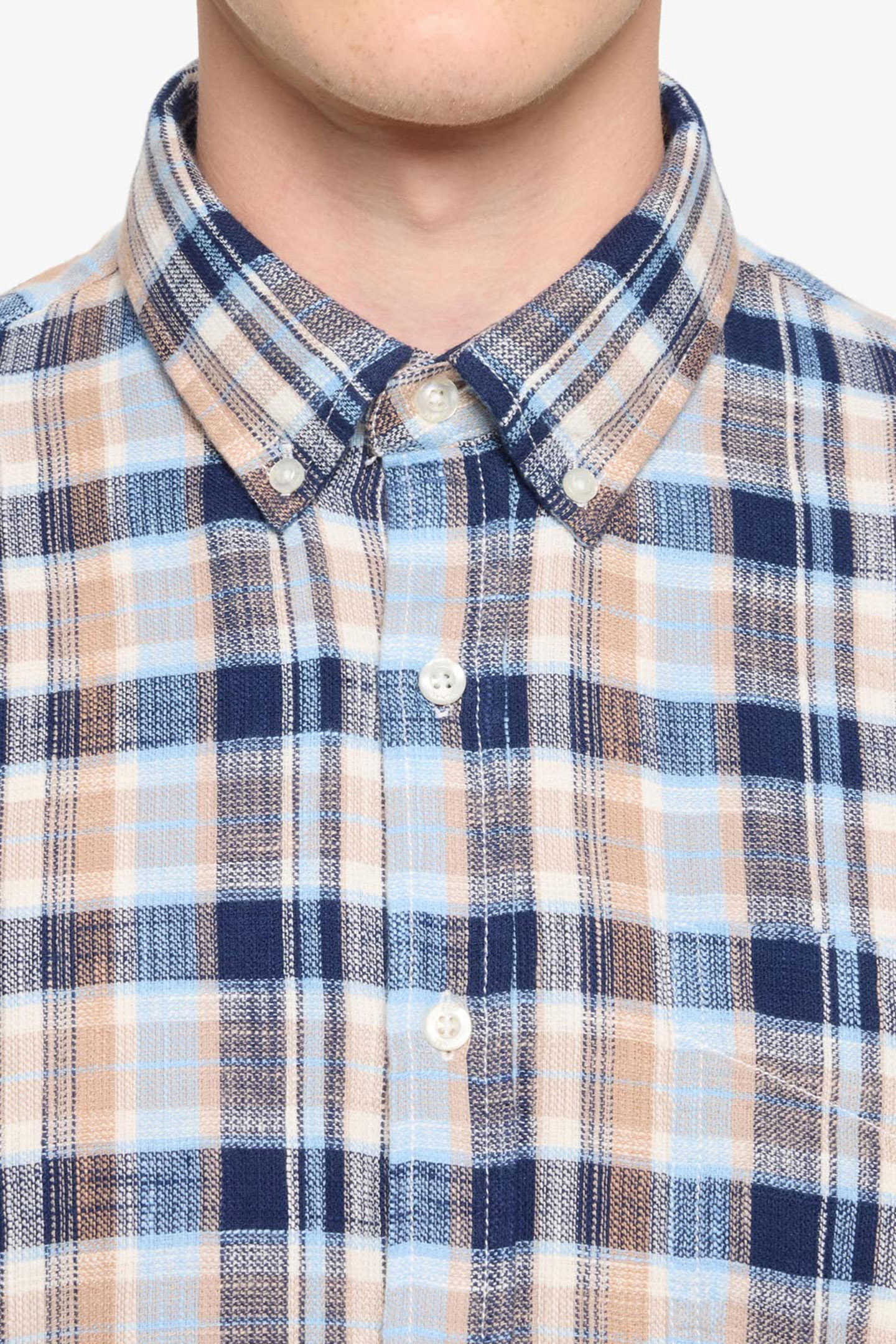 PANSI WAFFLE CHECK HAZEL BROWN 6