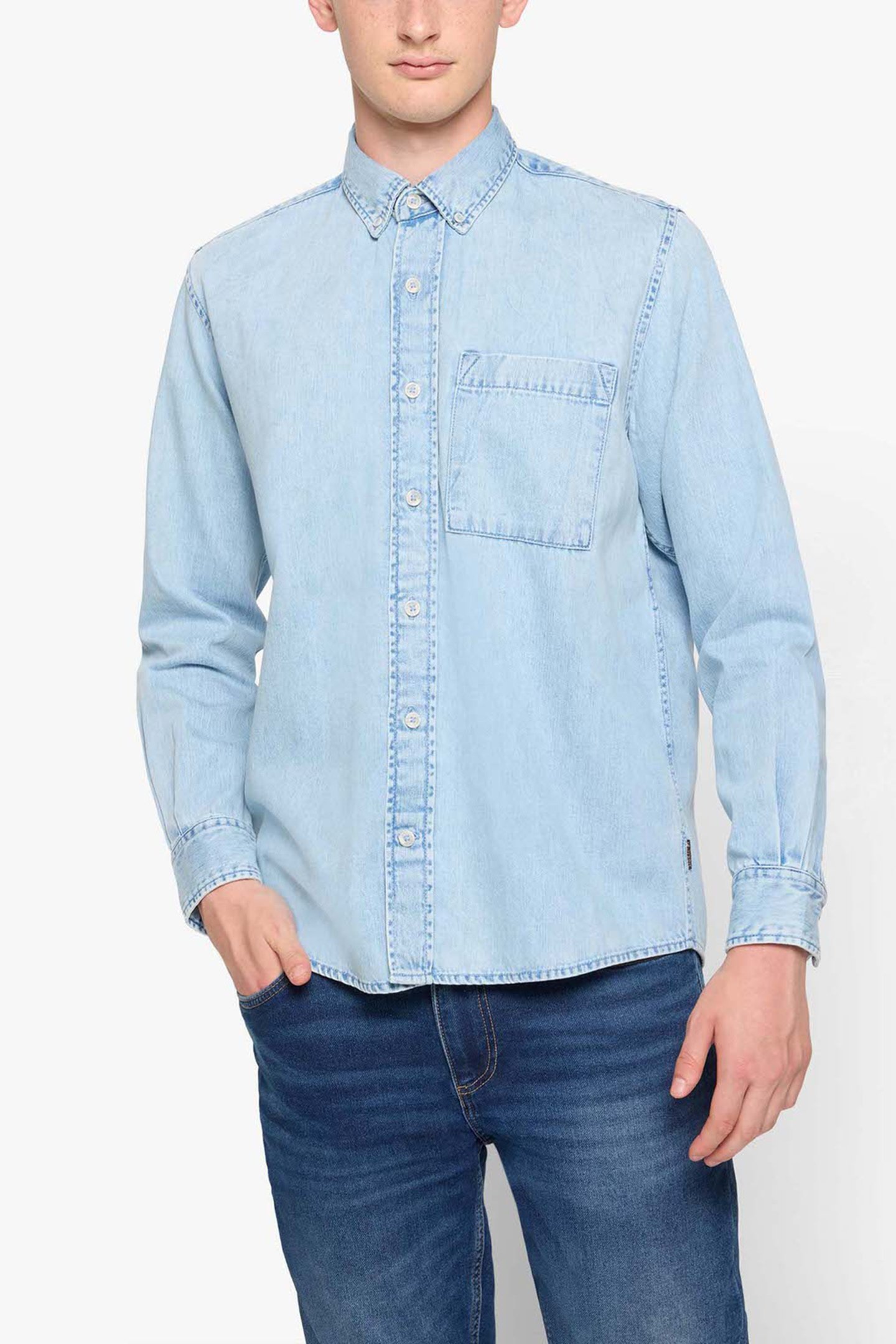 PERSI DENIM BLUE LIGHT CHAMBRAIS by Signal