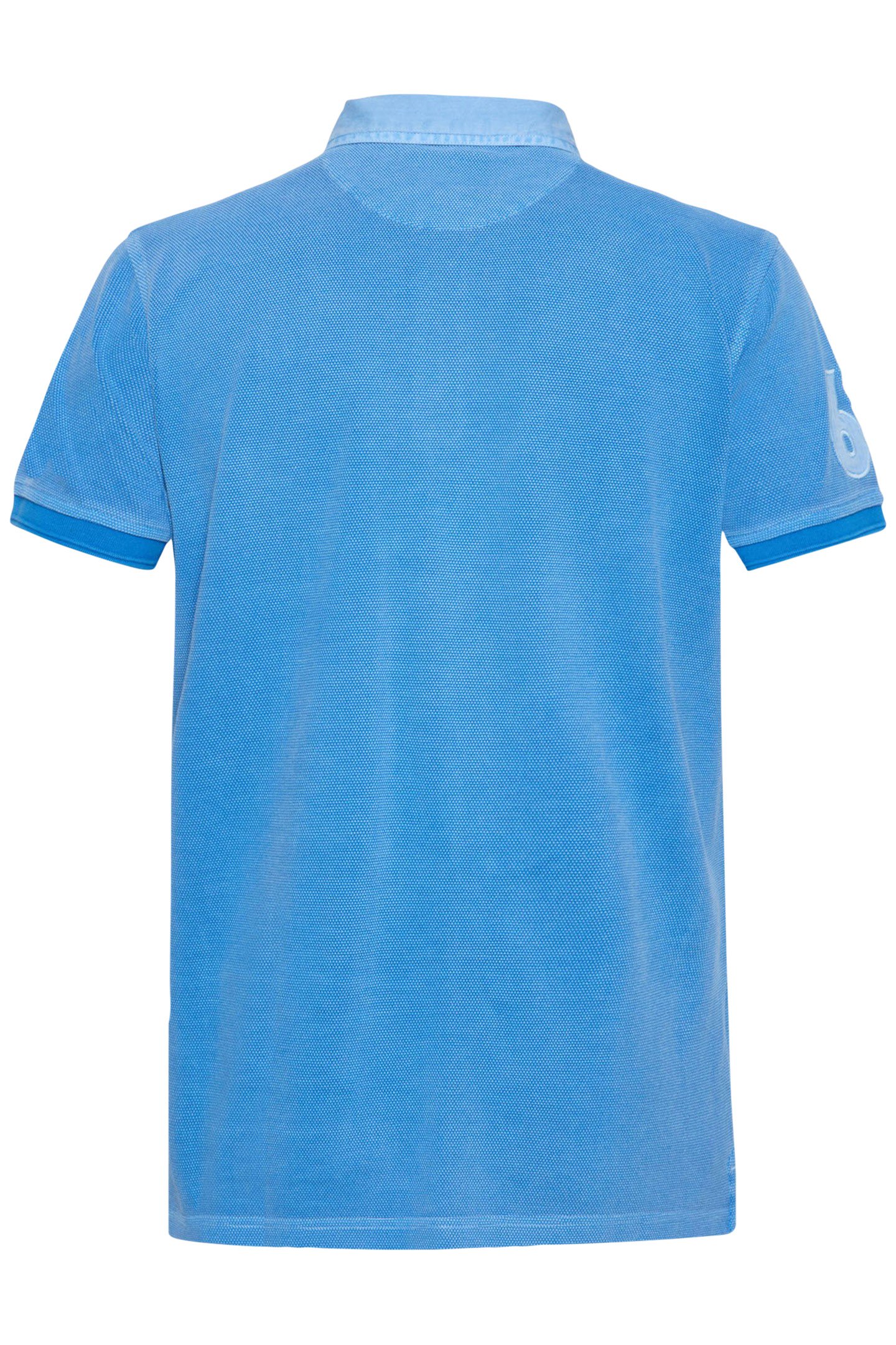 OSCARSI BADGE POLO BLUE SLIP STREAM 5