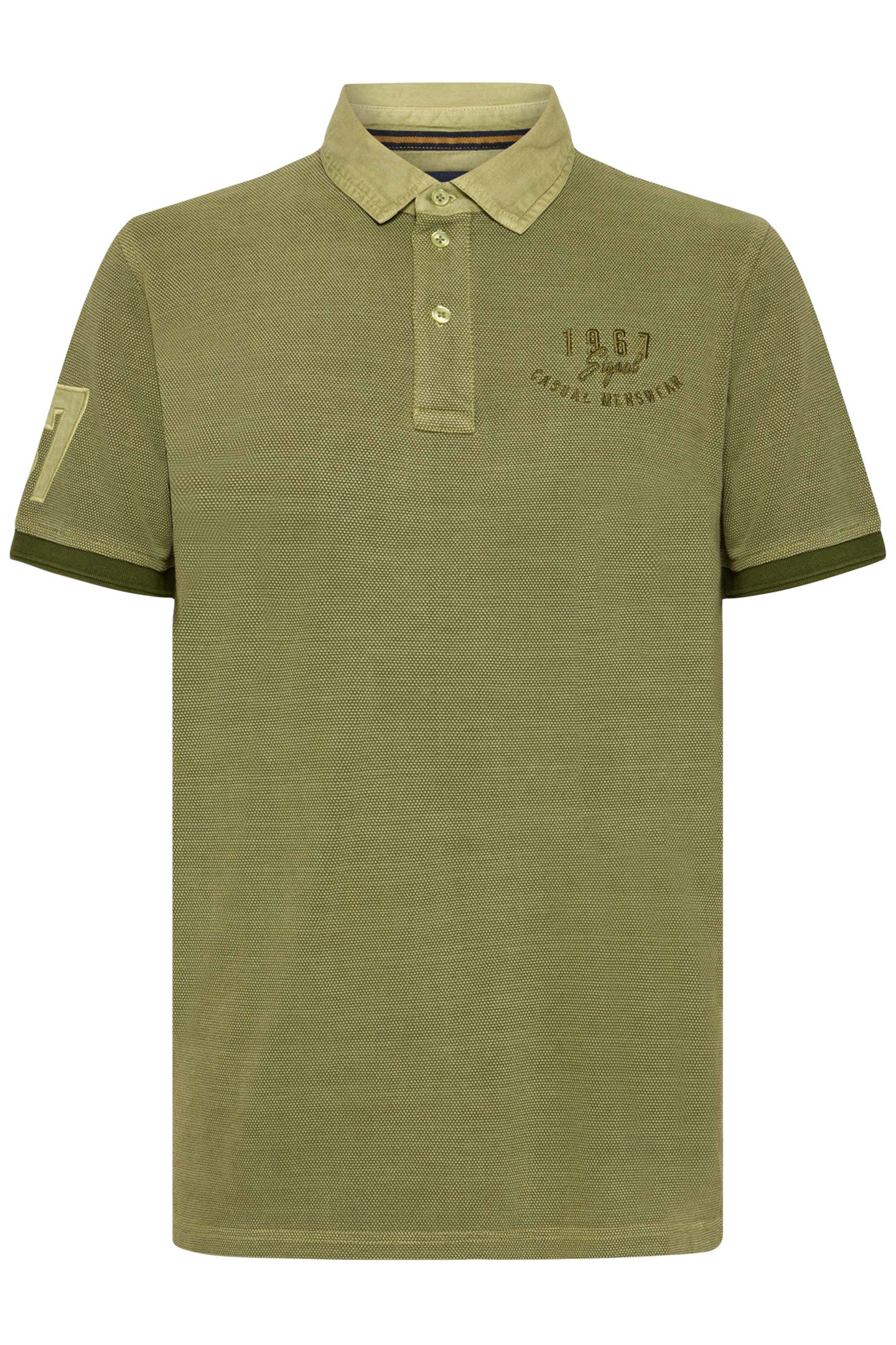OSCARSI BADGE POLO CYPRESS GREEN 4