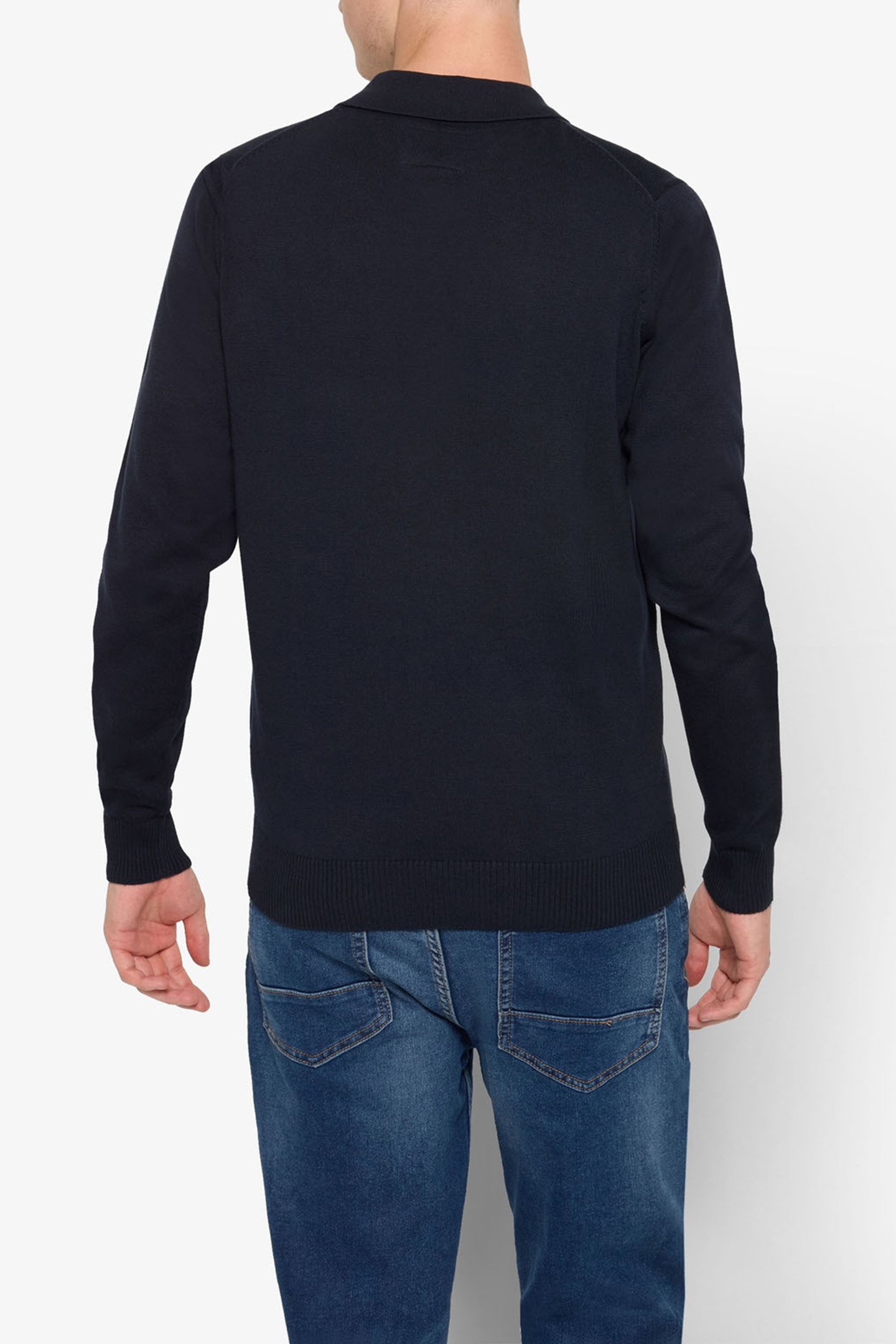 NOLANSI KNIT POLO + DEEP MARINE 2