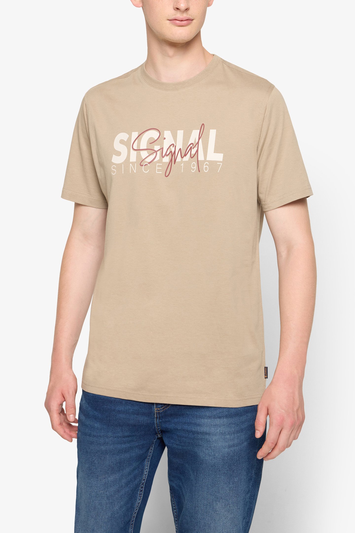 OWENSI PRINT TEE + DRY TEAK by Signal