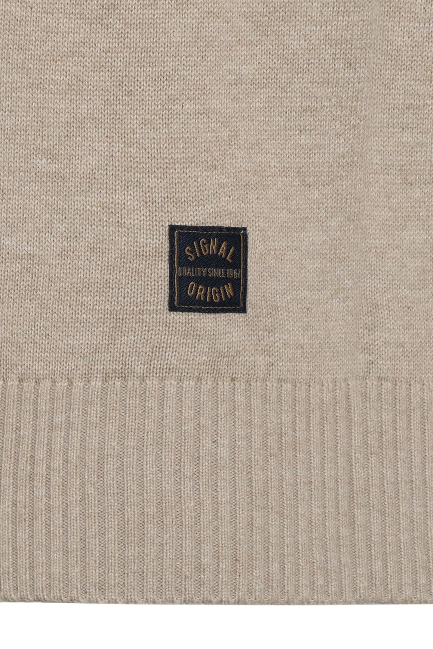 KLAUSSI HALFZIP + STRAW BEIGE MEL 7