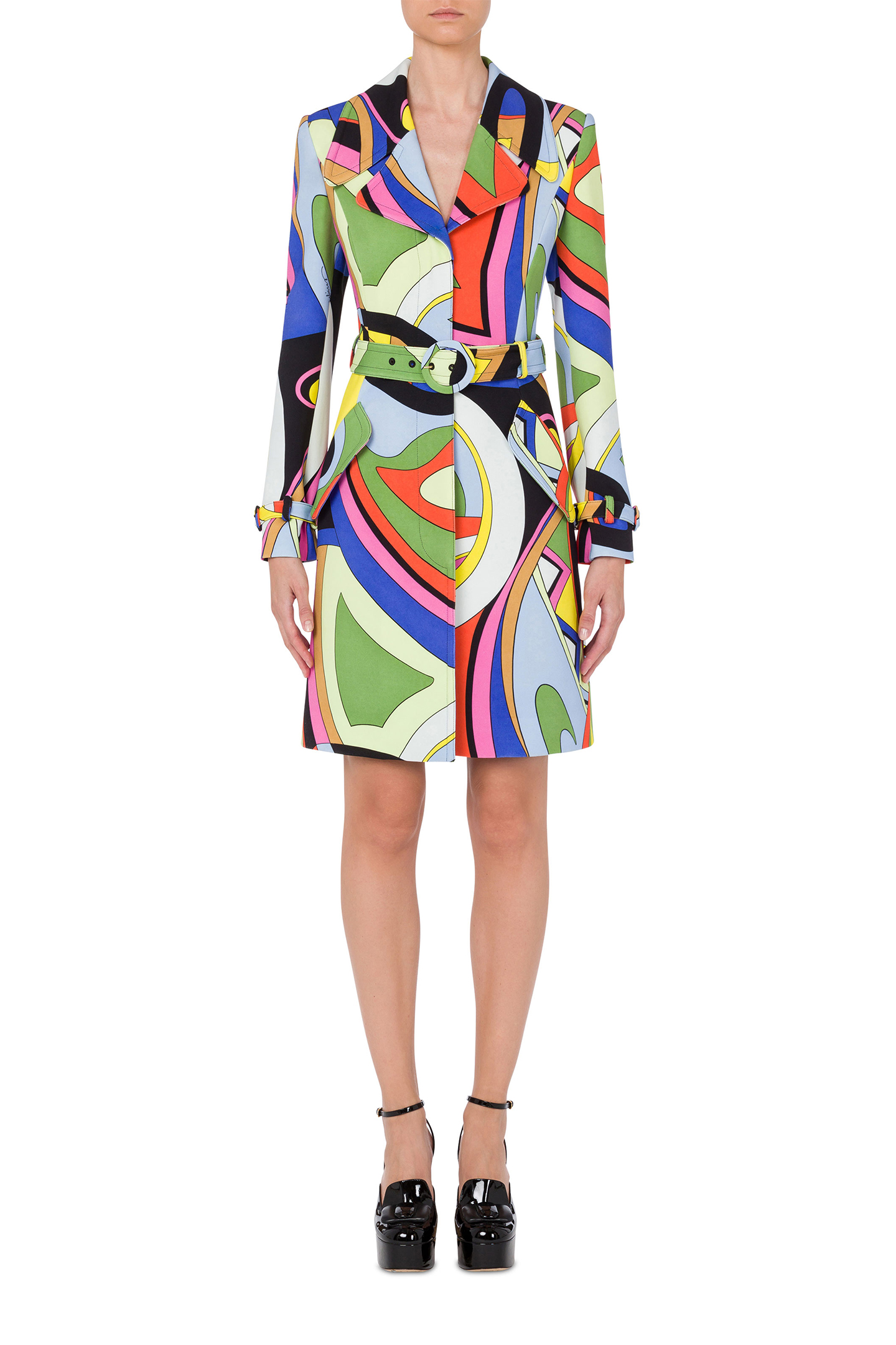 MULTICOLOR PRINT CADY COAT MULTICOLOUR 1