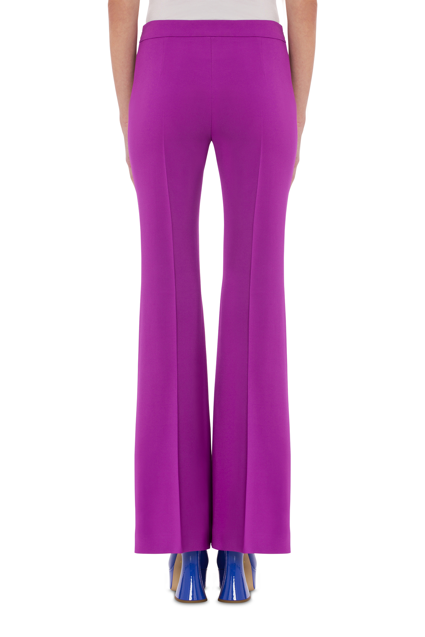 60'S CADY FLARED TROUSERS VIOLET 2